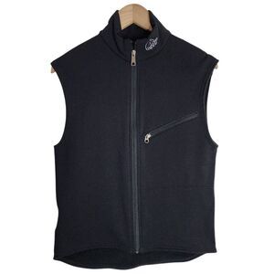 Lowe Alpine‎ Vest Women's Small Full Zip Polartec Black USA
